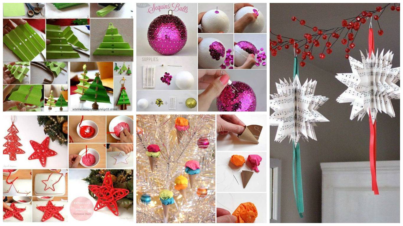 50 ярких идей новогоднего декора своими руками. фото — ботаничка