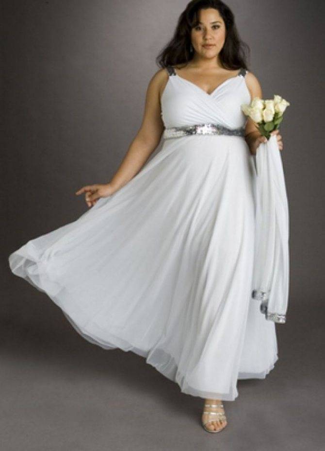 Какое выбрать свадебное платье для полной девушки: советы невестам
