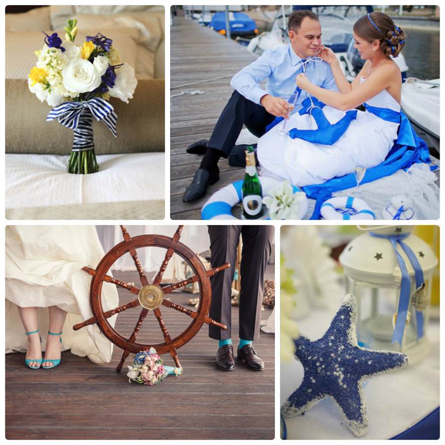 Свадьба в морском стиле - идеально для лета