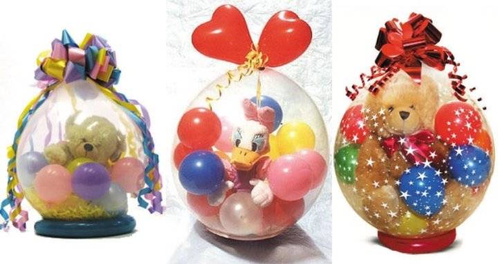 7 идей подарков из шариков на день рождения