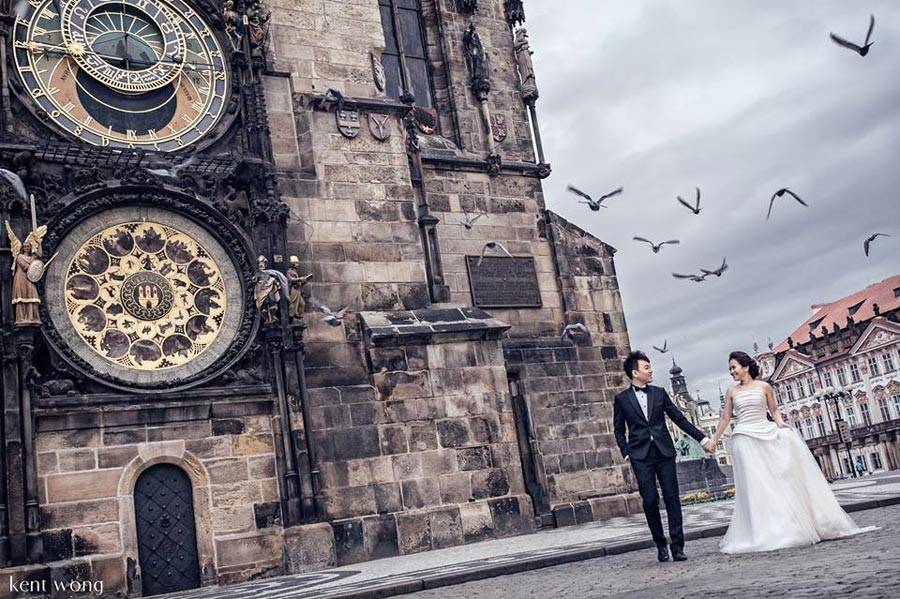 Свадебная церемония в чехии — стране тысячи замков
