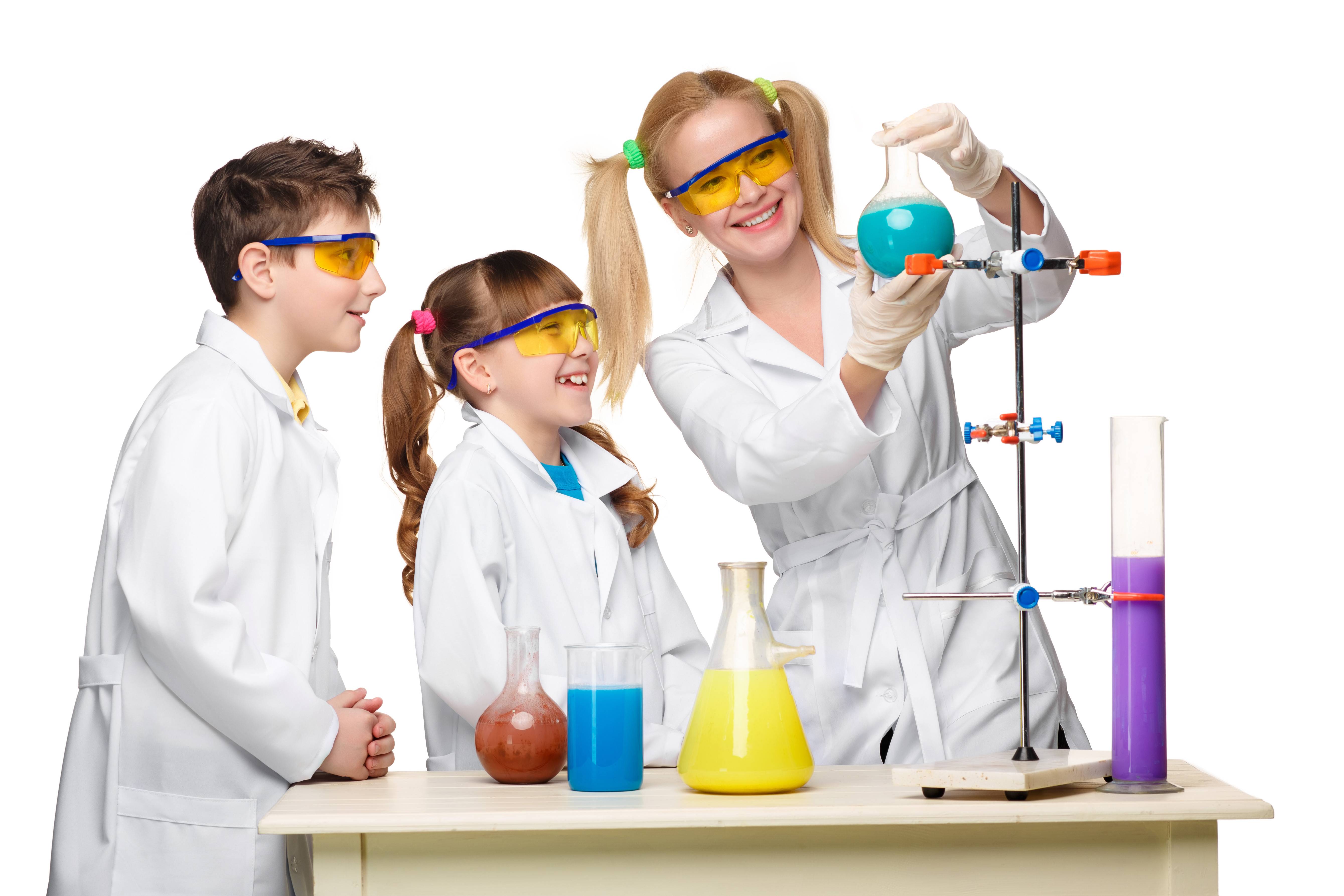Научная программа для детей: веселая химия и физика