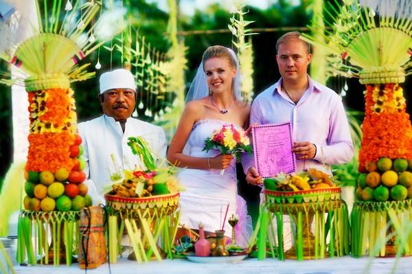 Свадьба на бали