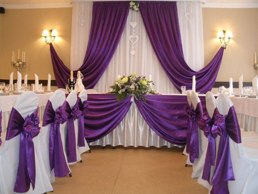 Свадьба в фиолетовом стиле: взрыв волшебных красок свежести