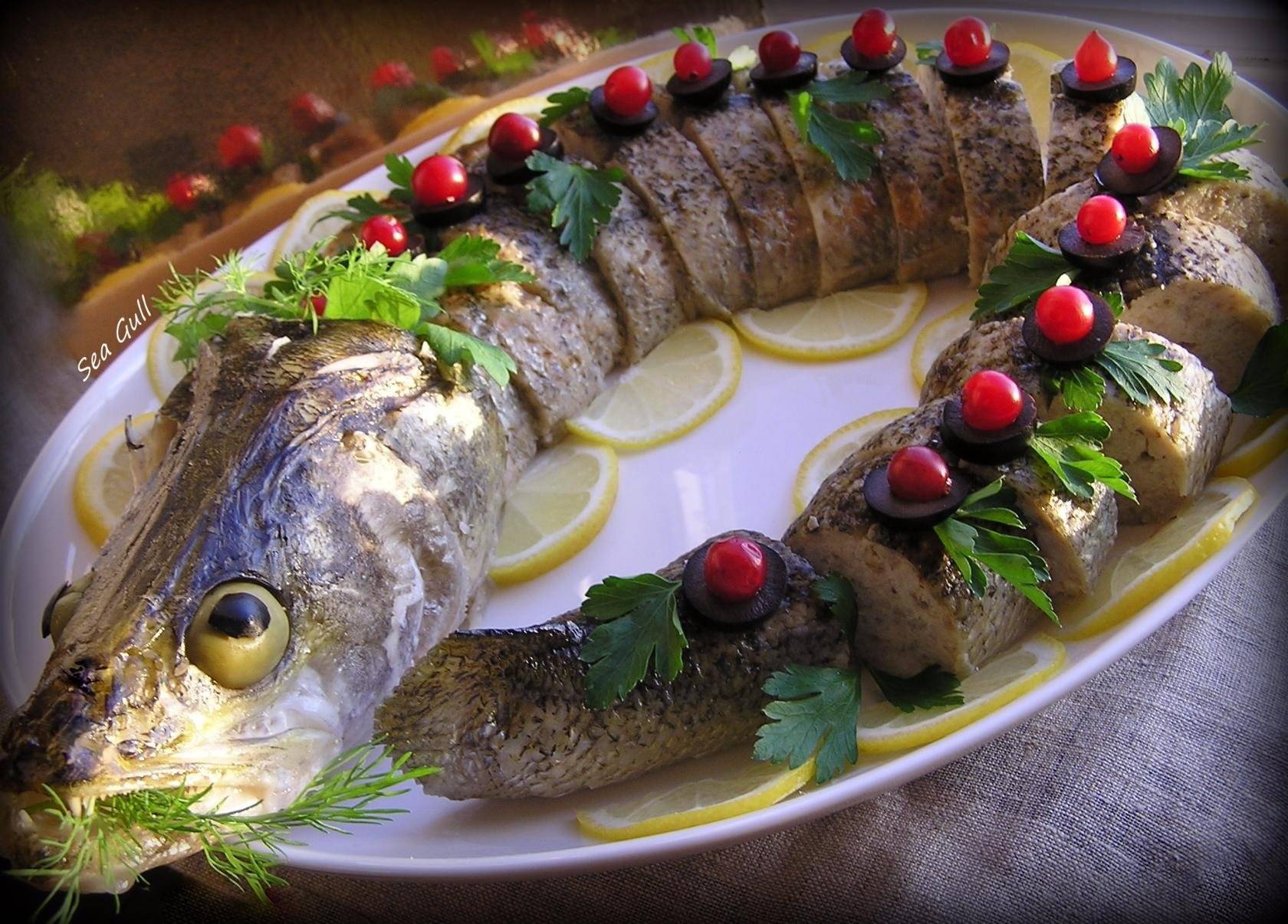 Фаршированная рыба — вкусные рецепты