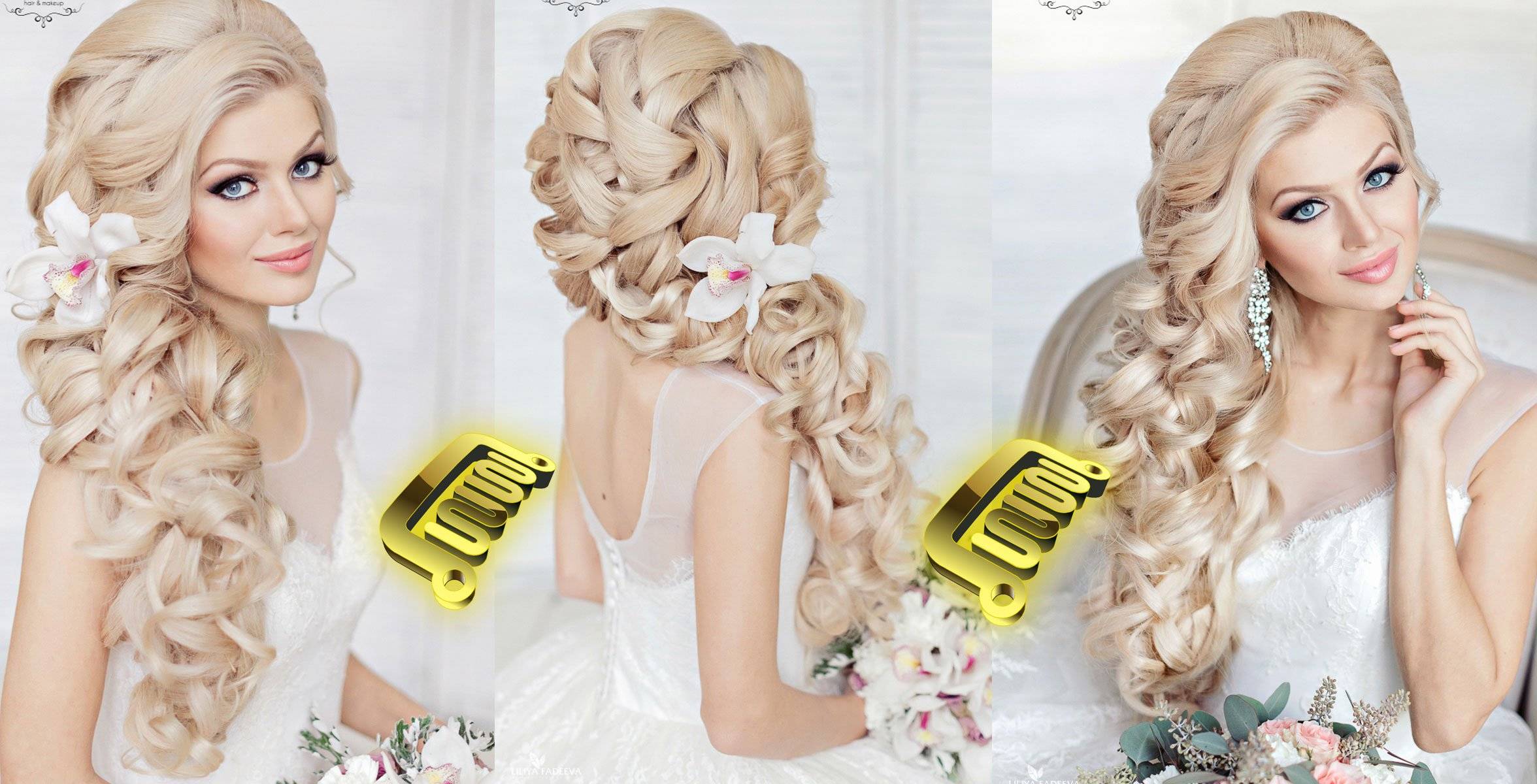 Свадебные прически с фото на все типы волос