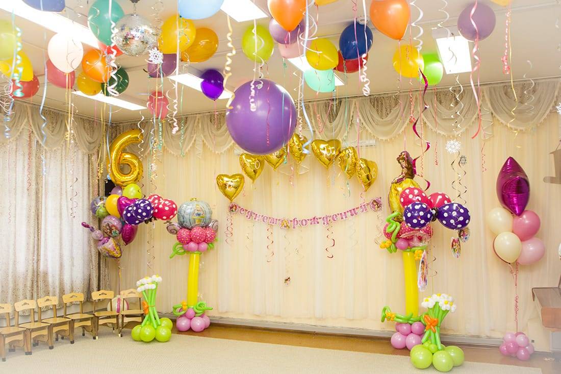 Конкурсы с воздушными шарами для детей