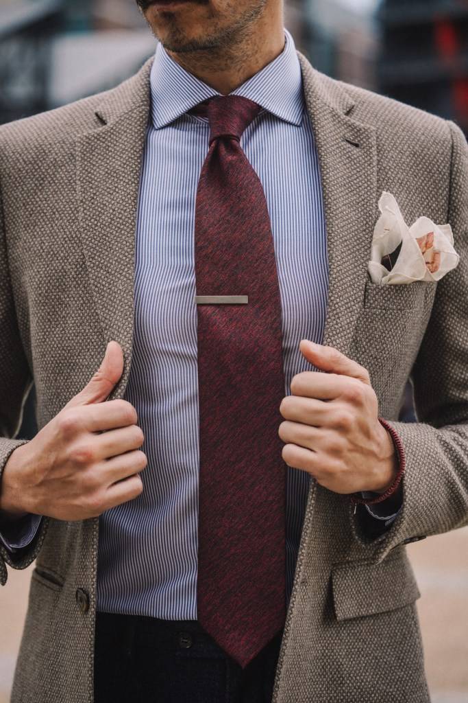 Зажим для галстука — знак уверенности в себе