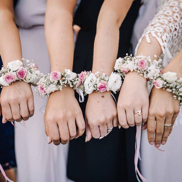 Как сделать браслет для подружек невесты, своими руками?