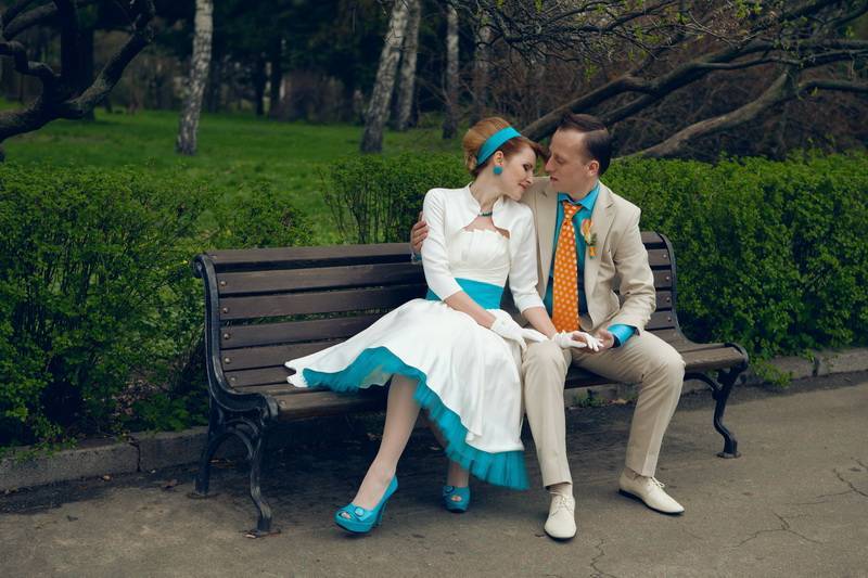 Свадьба в ретростиле 50-х годов: идеи, наряды, аксессуары, декор