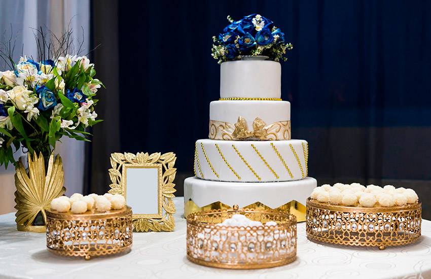 Роскошная свадьба в золотом цвете доступна каждому