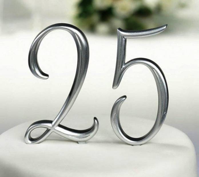 Поздравления с серебряной свадьбой 25 лет короткие