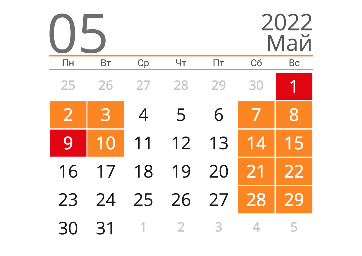 Россиянам рассказали, как работаем с 1 по 10 мая, и утвердил ли путин официально продление майских праздников в 2022 году