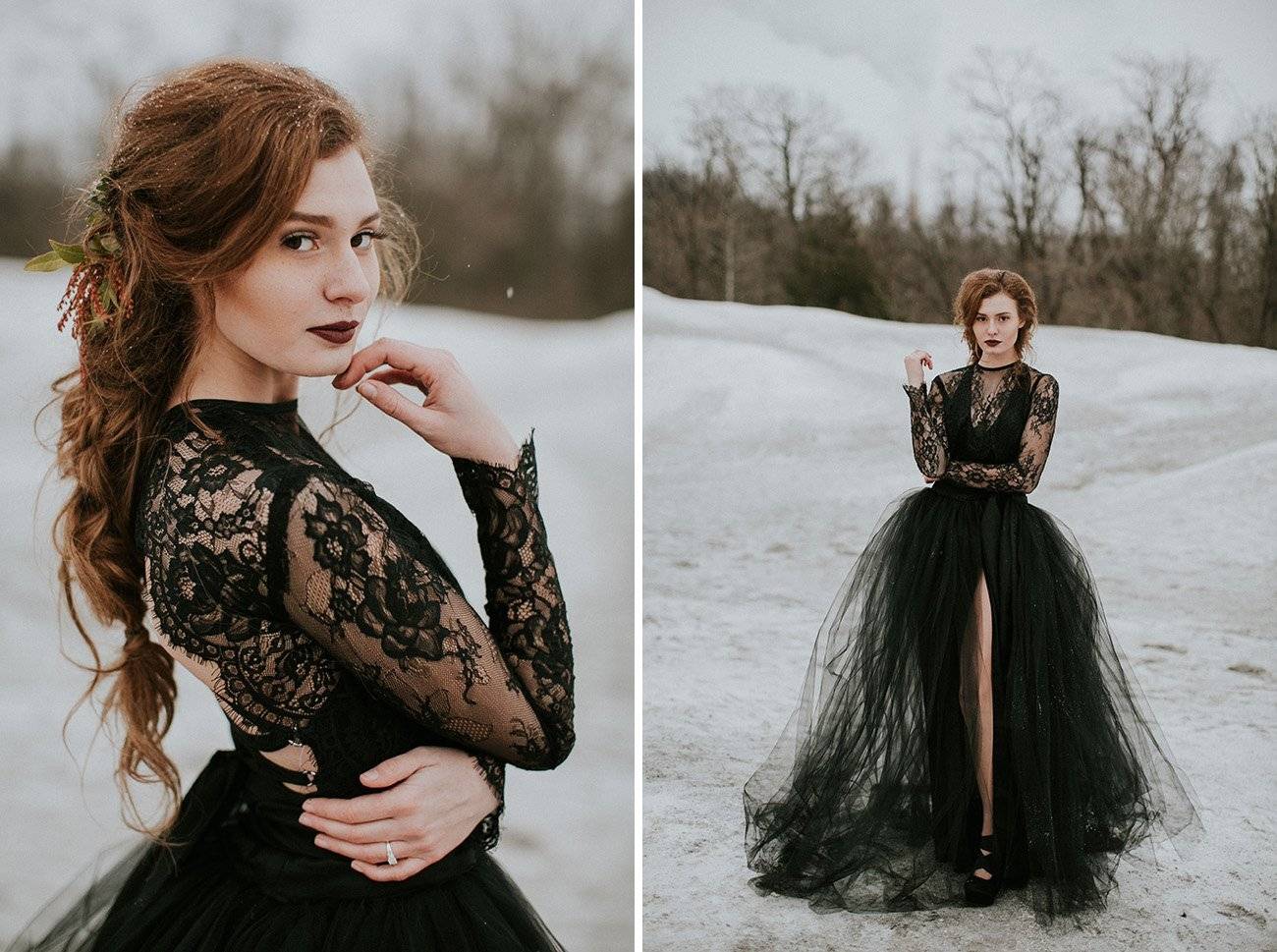 Можно ли на свадьбу одевать чёрное платье: приметы и этикет