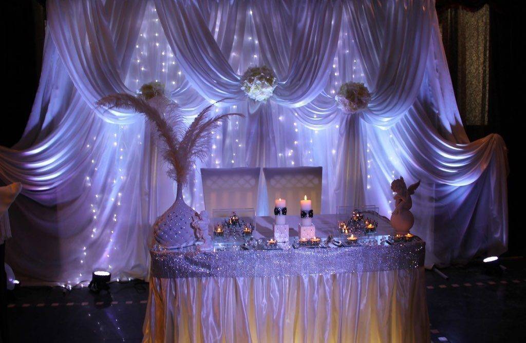 Оформление зала на свадьбу: топ идей для праздника мечты