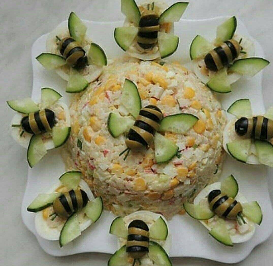 Салаты на день рождения - 12 простых и вкусных рецептов салатов с праздничным оформлением