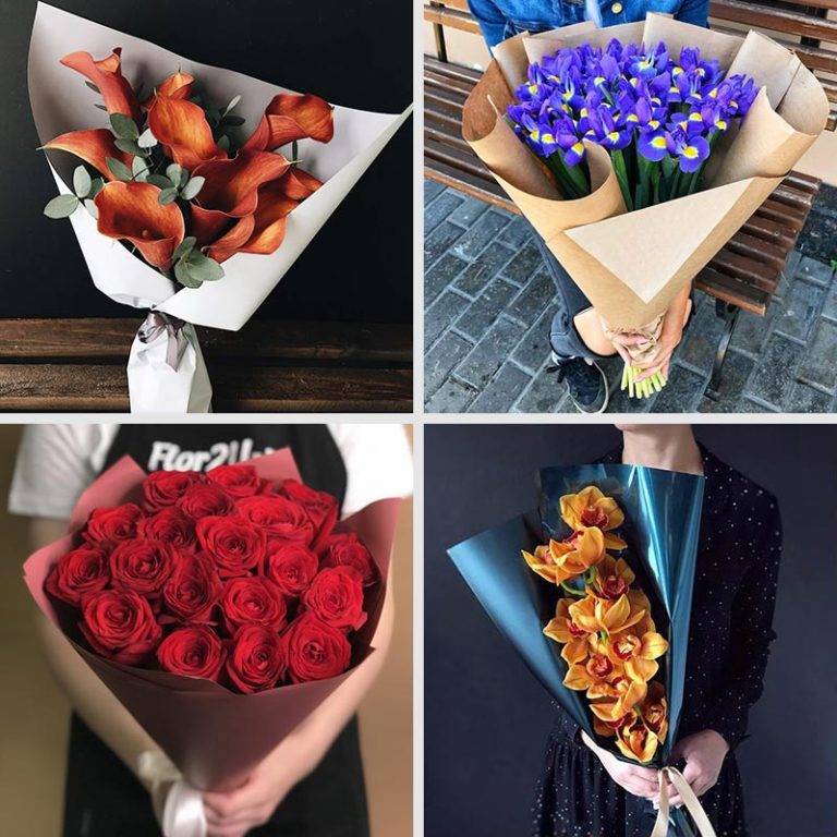 Какие цветы дарят мужчинам