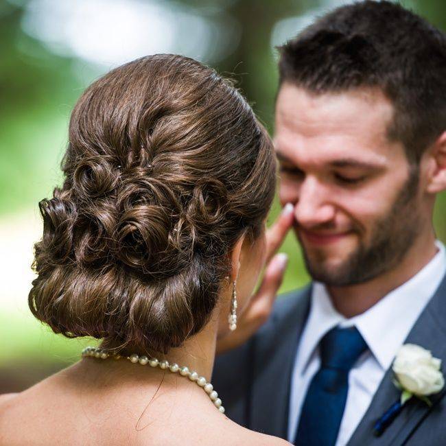 Самые простые свадебные прически: идеи укладок на скорую руку