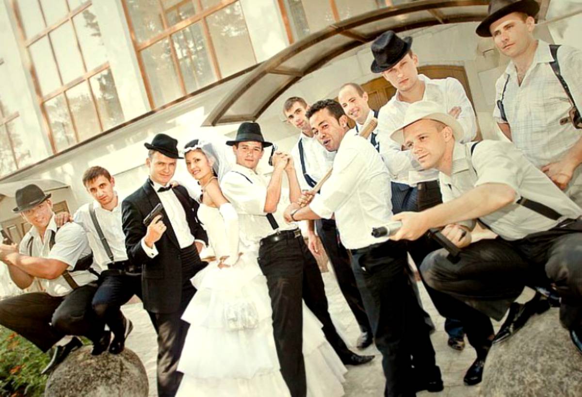 Свадьба в стиле «чикаго» – как оформить и не рассмешить гангстеров