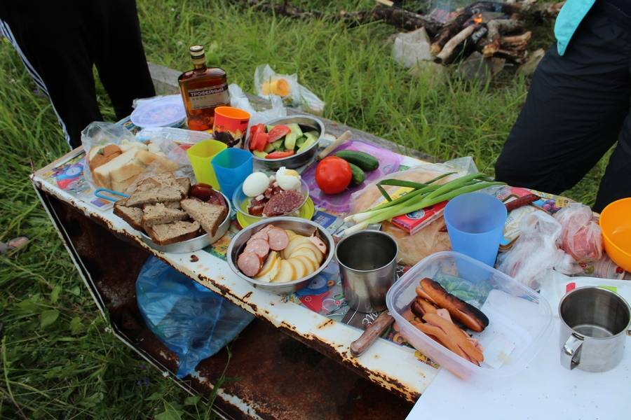 Что взять на пикник из еды, список необходимого на пикнике с друзьями