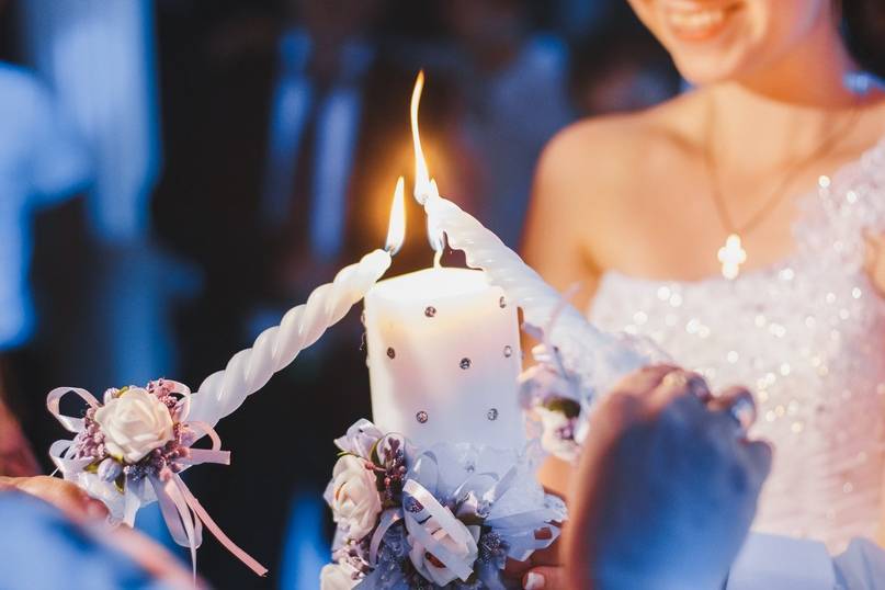 Как сделать декор праздничных свечей на свадьбу? | iloveremont.ru