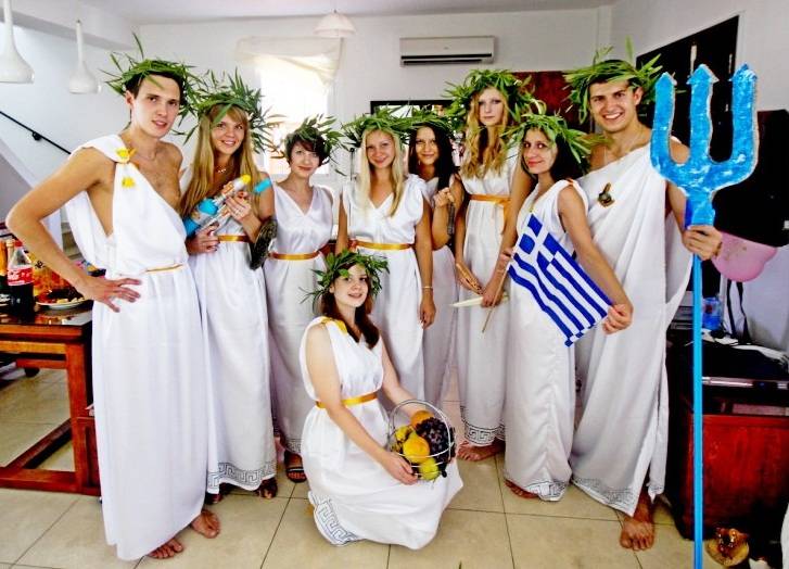 Греческая свадьба своими руками – идеи, фото