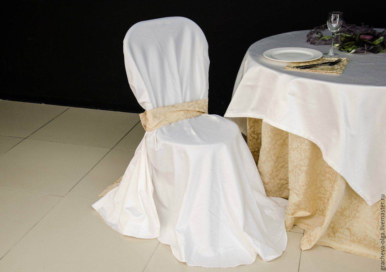 Как сшить своими руками бант на стулья на свадьбу