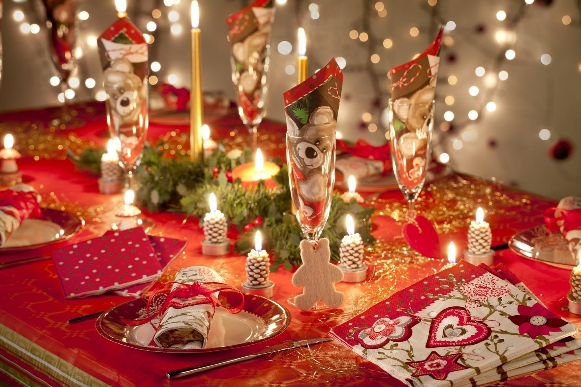 ???? украшение новогоднего стола: тонкости сервировки и особенности декора