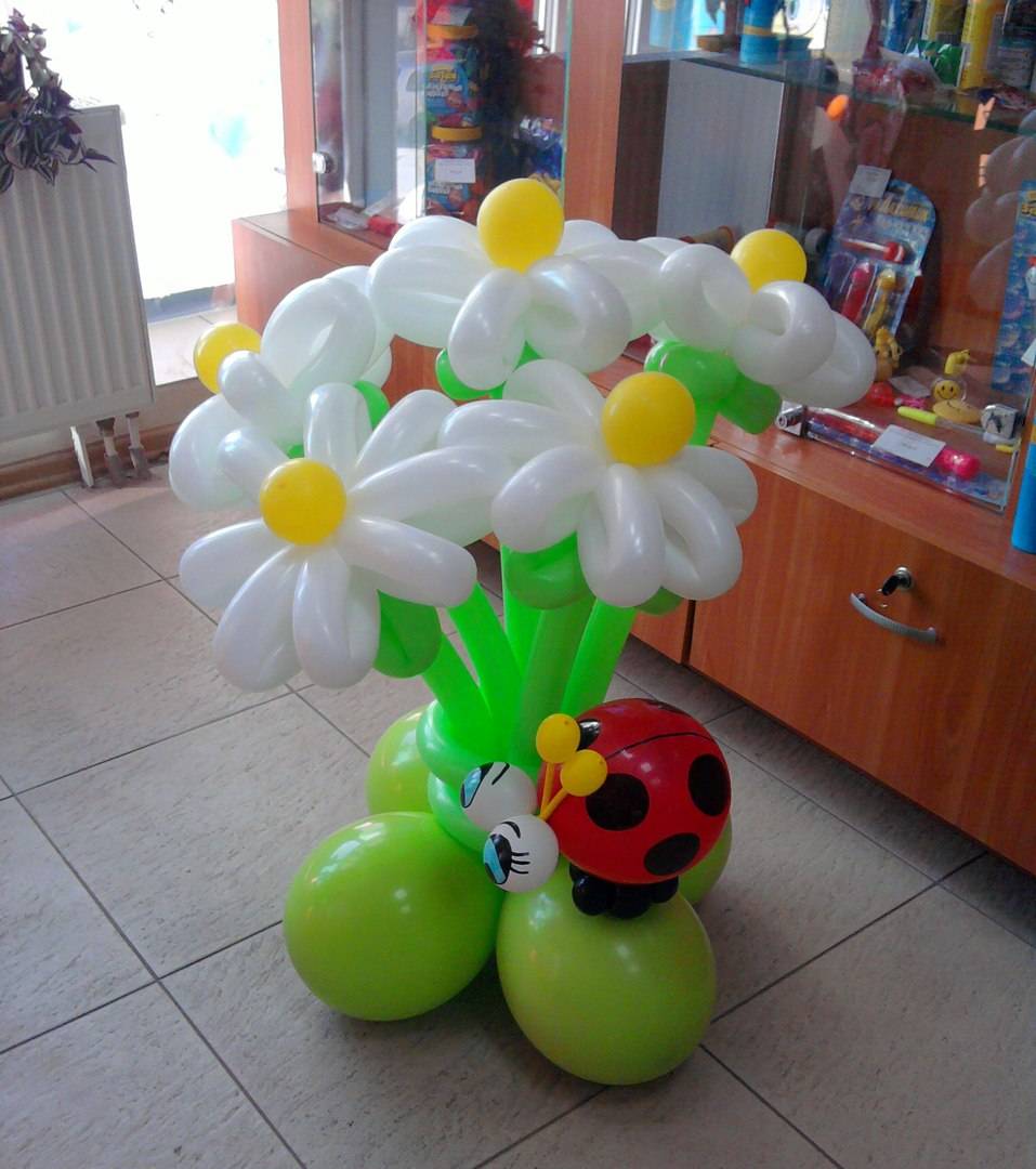 Букет из шаров своими руками на день рождения с фото и видео