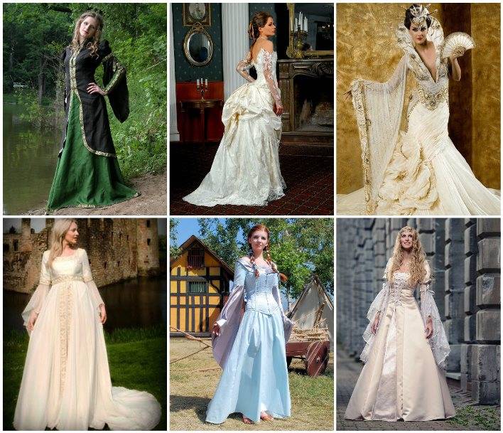 Средневековое свадебное платье: свадебный наряд невесты из средних веков