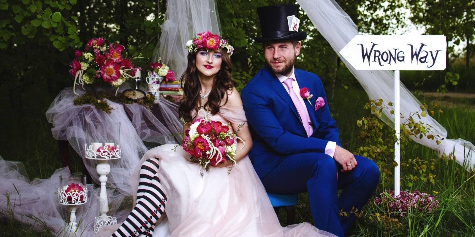 Свадьба в стиле «алиса в стране чудес!» | праздник идей