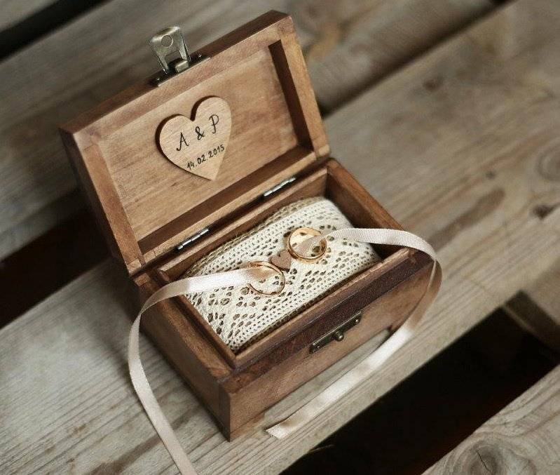 ᐉ коробочка для колец на свадьбу своими руками - svadebniy-mir.su