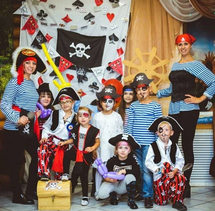Организация пиратской вечеринки для детей и взрослых
