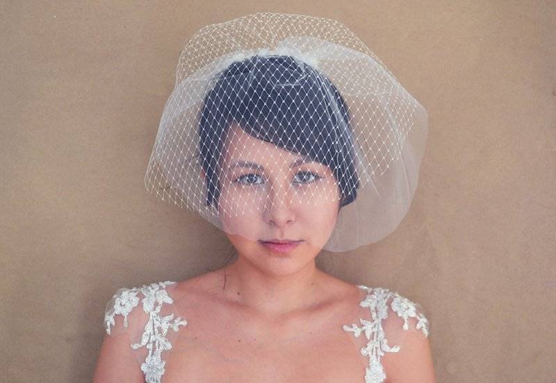 Фото свадебных шляпок вуалеток для невест
