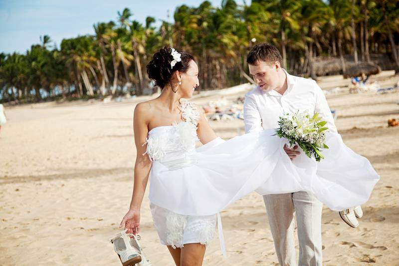 Свадьба в доминикане: официальная и символическая свадьба