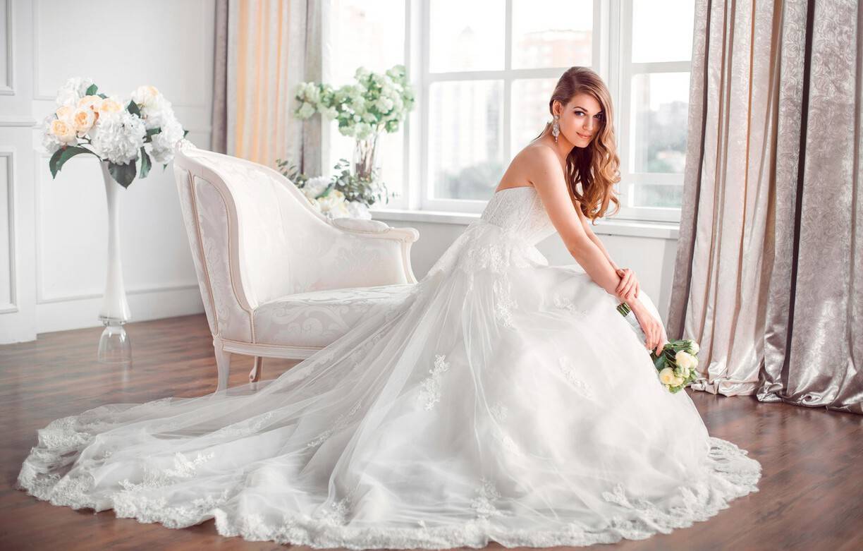 Пышные свадебные платья, кому подходят и частые ошибки при выборе