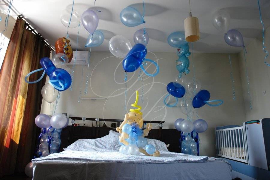 Как украсить комнату на день рождения ребенка (мальчика, девочки) своими руками + 140 фото ярких идей
