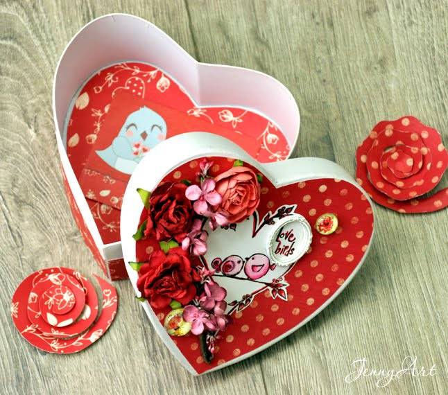 Шаблоны валентинок из бумаги (можно распечатать) – открытки и подарочные коробки