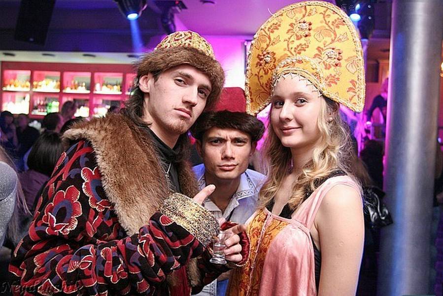 Вечеринка в русском народном стиле