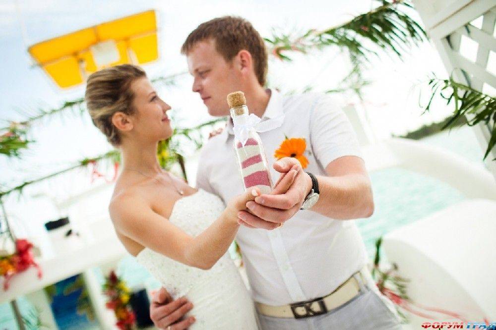 Песочная церемония: свадебные традиции - hot wedding