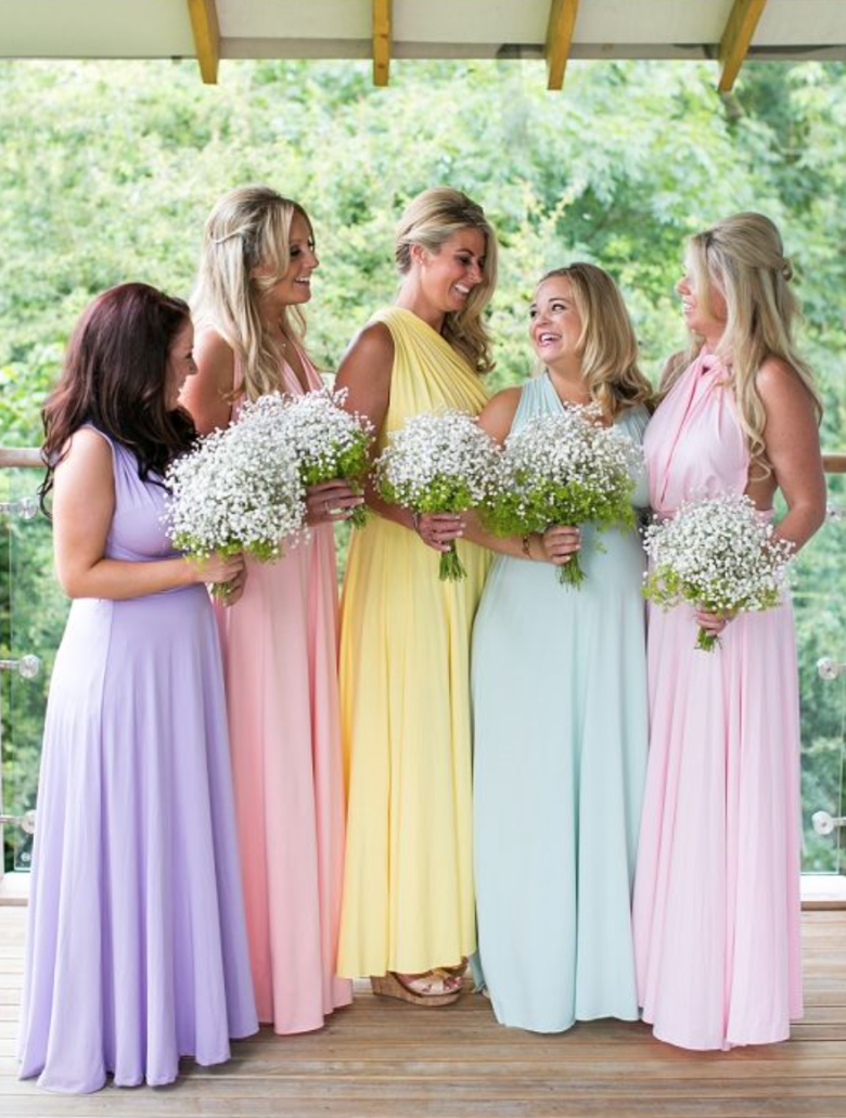 Платье на свадьбу подруги – цвет, фасон, длина