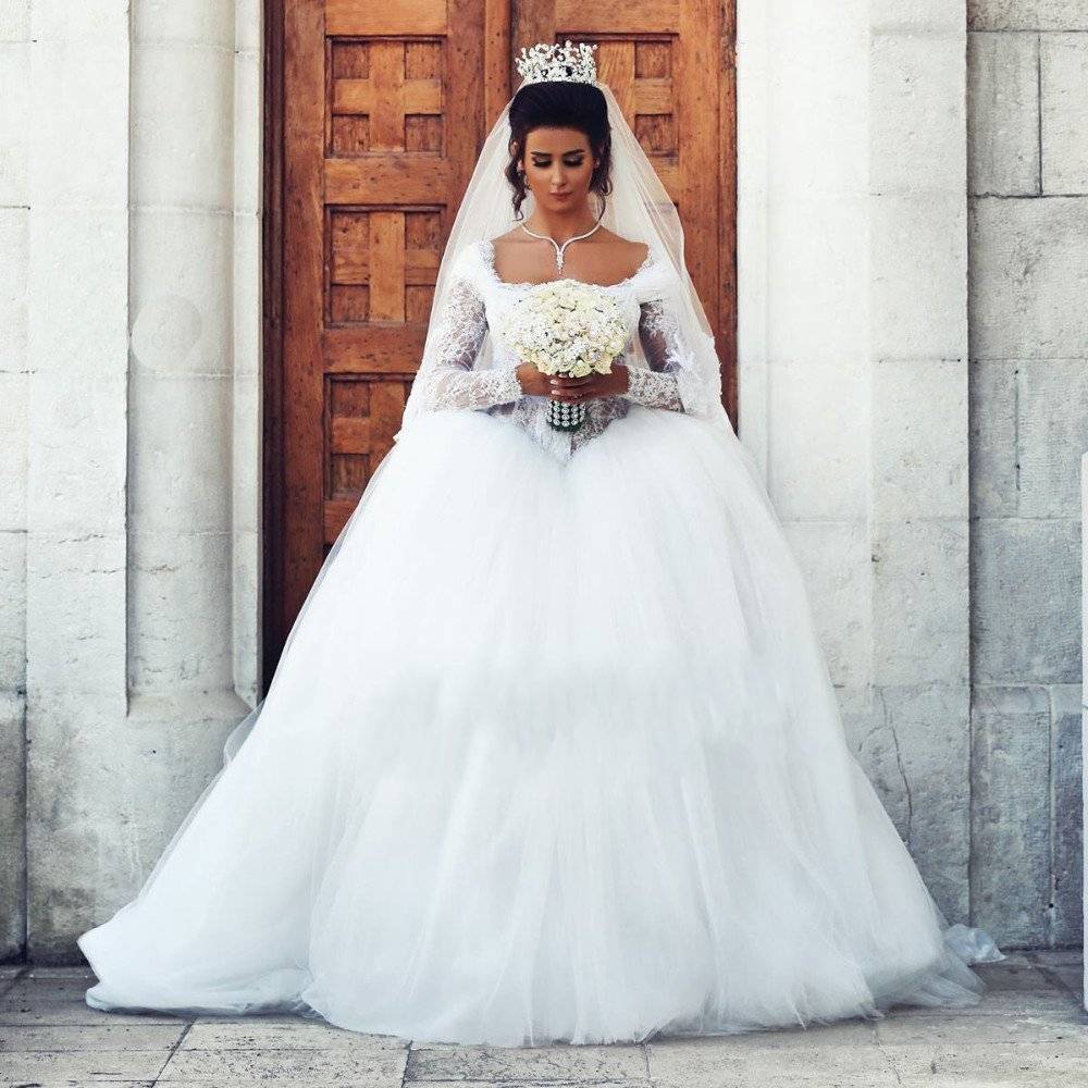 Пышные свадебные платья: самые красивые модели и фасоны (фото)