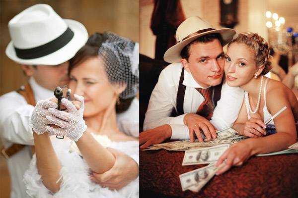 Как оформить и устроить "гангстерскую свадьбу" – советы организации тематической свадьбы в стиле чикаго 20-х годов
