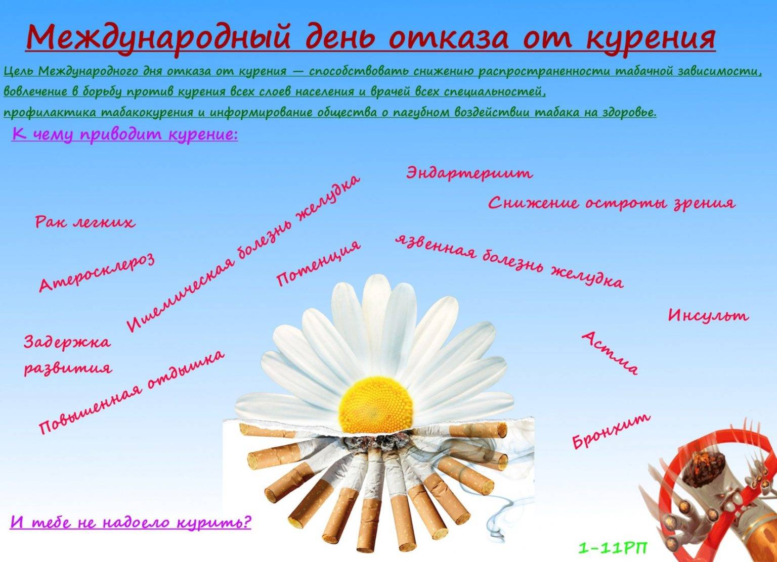 17 ноября 2022, четверг международный день отказа от курения — государственное бюджетное учреждение здравоохранения республики крым бахчисарайская црб