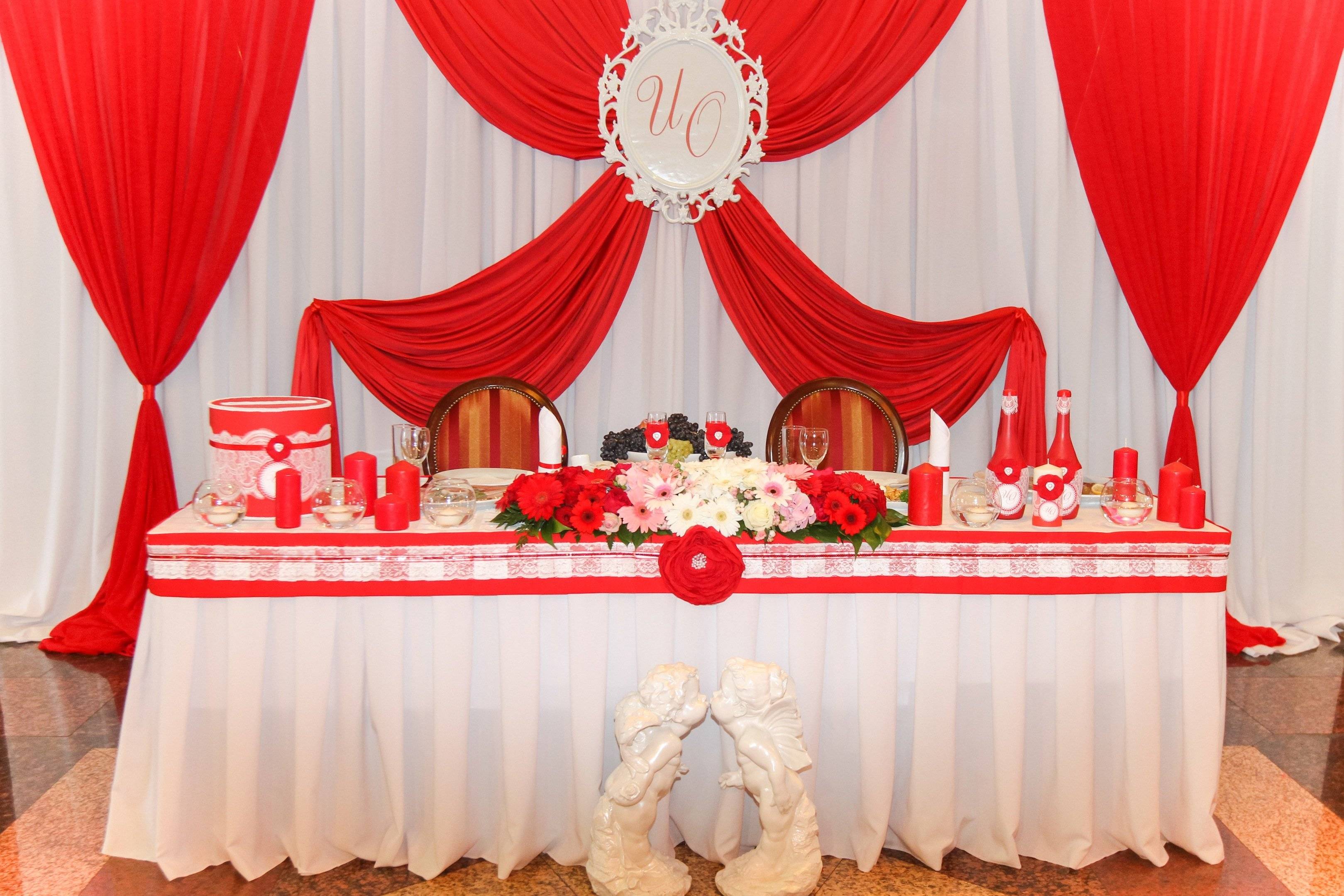 Красная свадьба: идеи для яркого и необычного торжества :: syl.ru