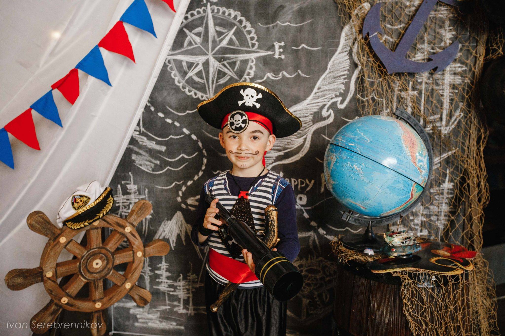 Пиратская вечеринка для взрослых и детей