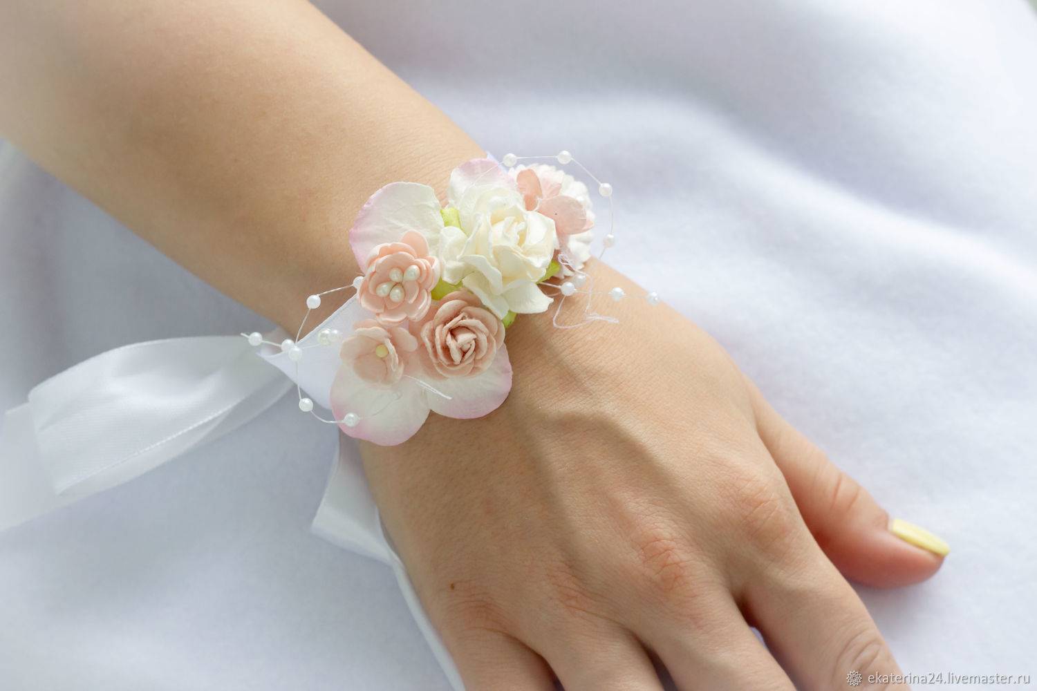 7 причин сделать своими руками цветочные корсажи для подружек невесты