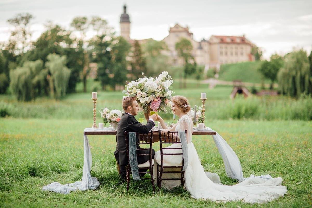 Свадьба в европейском стиле (фото и видео)