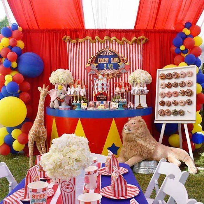 Детский день рождения домашний цирк — семейное