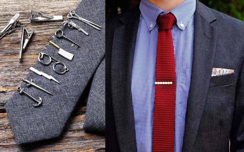 Зажим для галстука - как удержать галстук на месте
зажим для галстука - как удержать галстук на месте